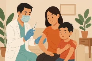 Boost imun keluarga dengan layanan suntik di rumah