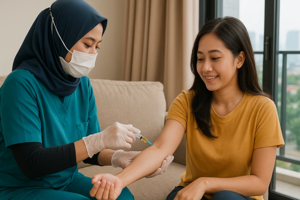 Suntik Vitamin Ke Rumah Terdekat Daerah Jakarta Selatan
